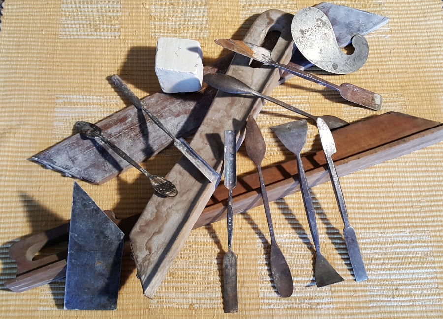 Altes Stuckwerkzeug